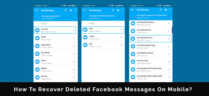 How To Recover Deleted Facebook Messages On Mobile